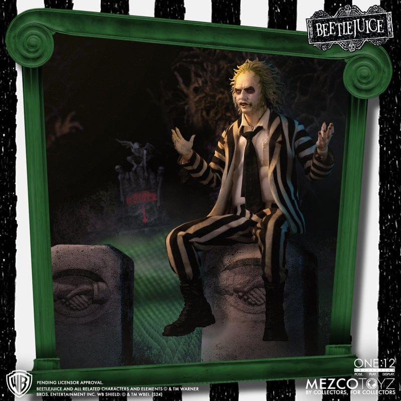 Mezco One 12 Beetlejuice Deluxe Edition Action Figure