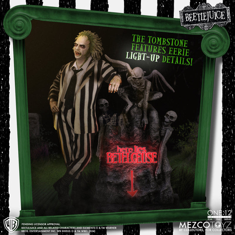 Mezco One 12 Beetlejuice Deluxe Edition Action Figure