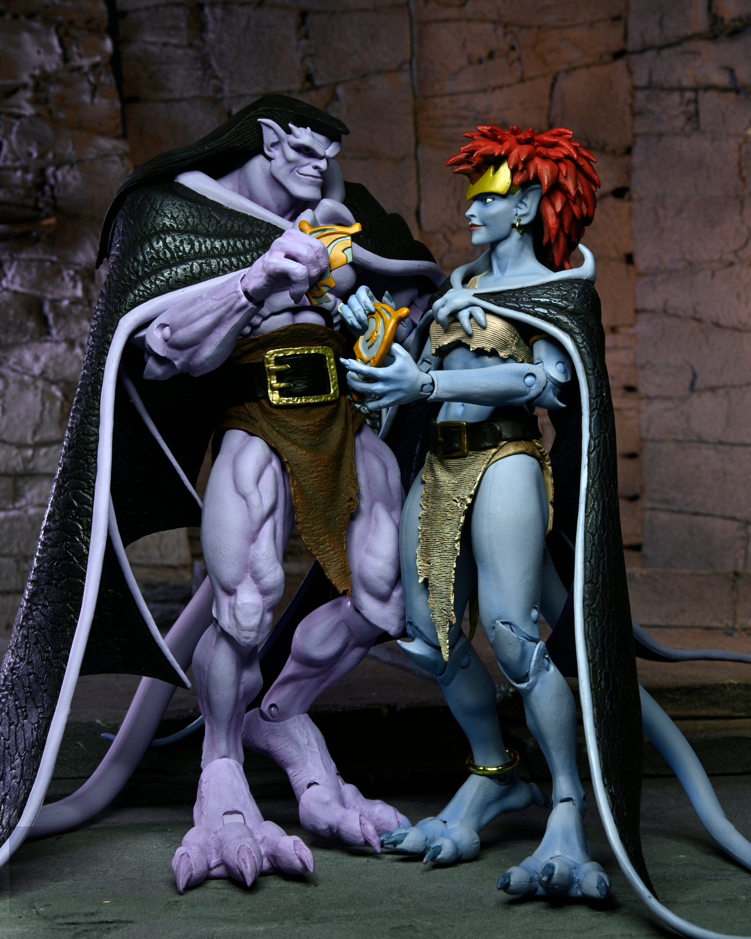Neca Toys **Pre Order**NECA Gargoyles Ultimate Goliath & Demona 2 pack Action Figure