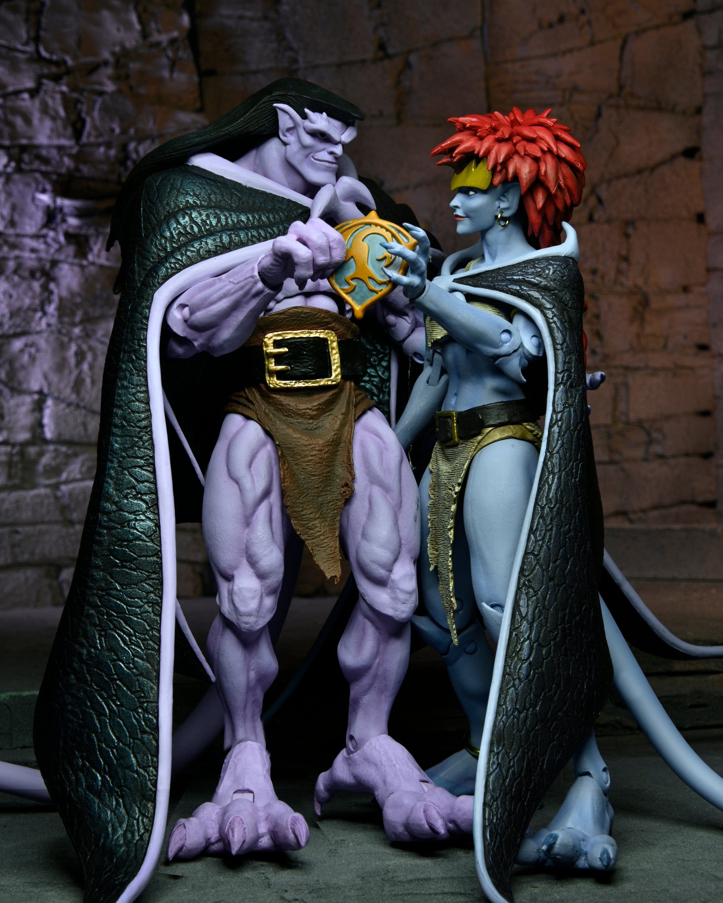 Neca Toys **Pre Order**NECA Gargoyles Ultimate Goliath & Demona 2 pack Action Figure