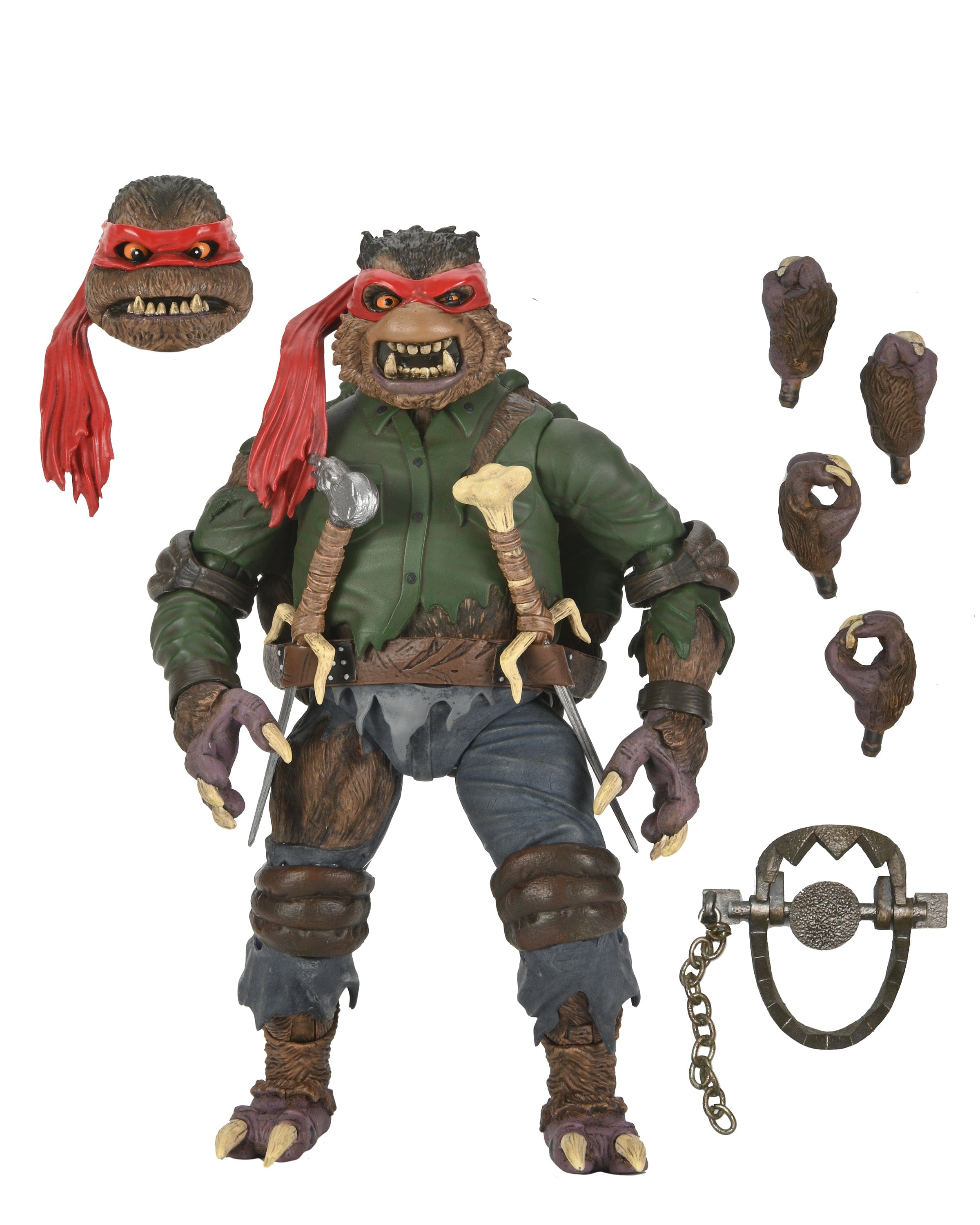 Neca Toys NECA Universal Monsters x TMNT Raphael as the Wolfman Action Figure