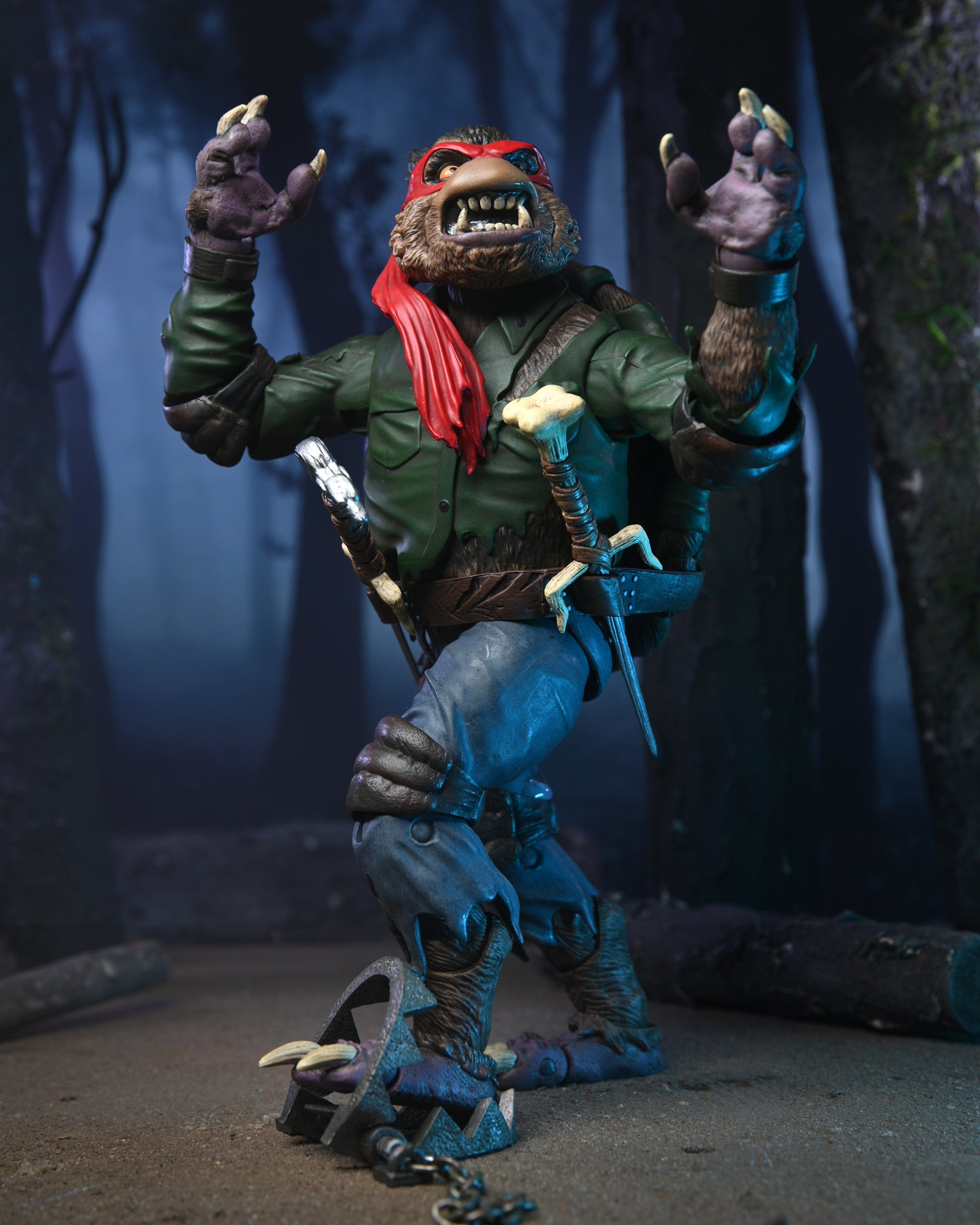 Neca Toys NECA Universal Monsters x TMNT Raphael as the Wolfman Action Figure