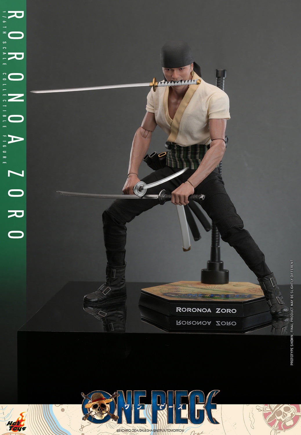 Sideshow Hot Toys 1/6 Scale Roronoa Zoro Action Figure