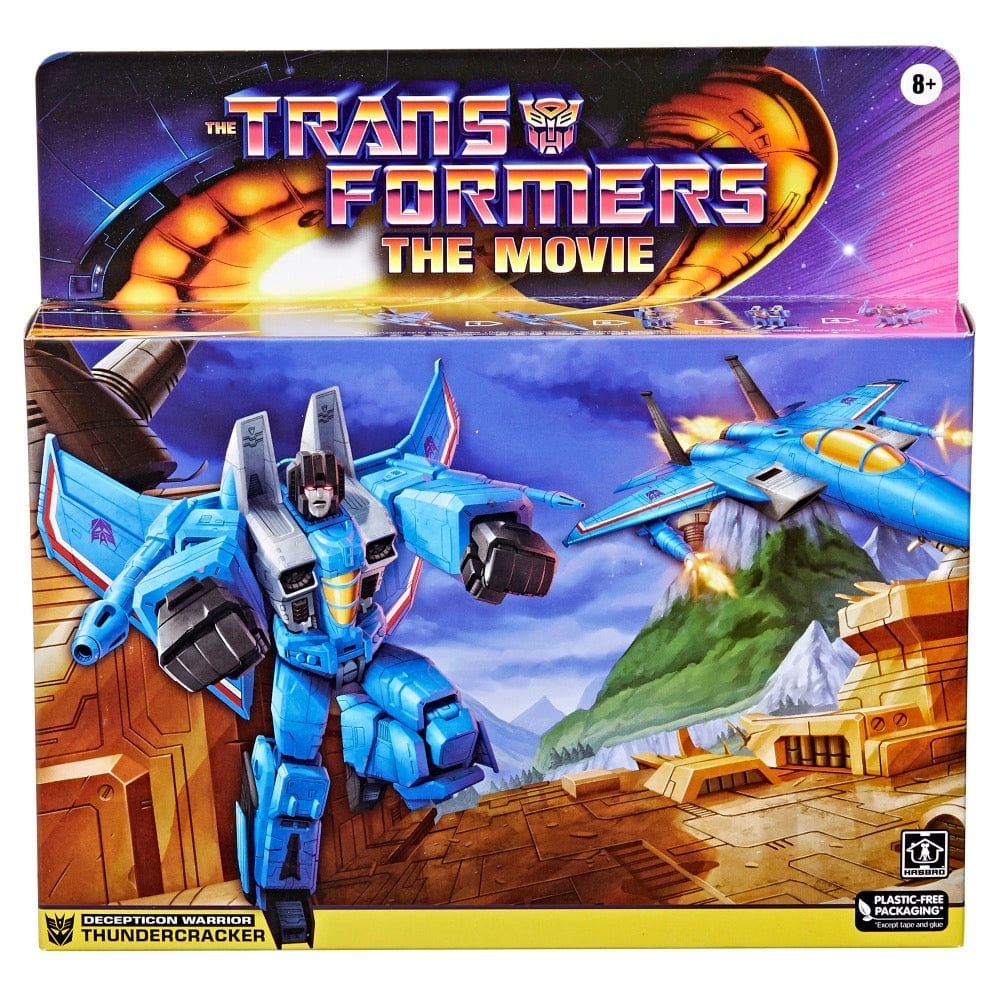 Hasbro Toys Transformers Retro The Movie G1 Thundercracker Action Figure