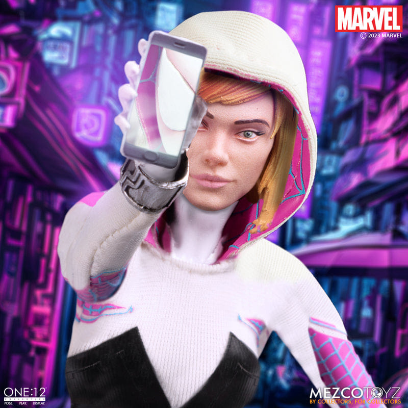 Mezco One 12 Ghost - Spider Action Figure