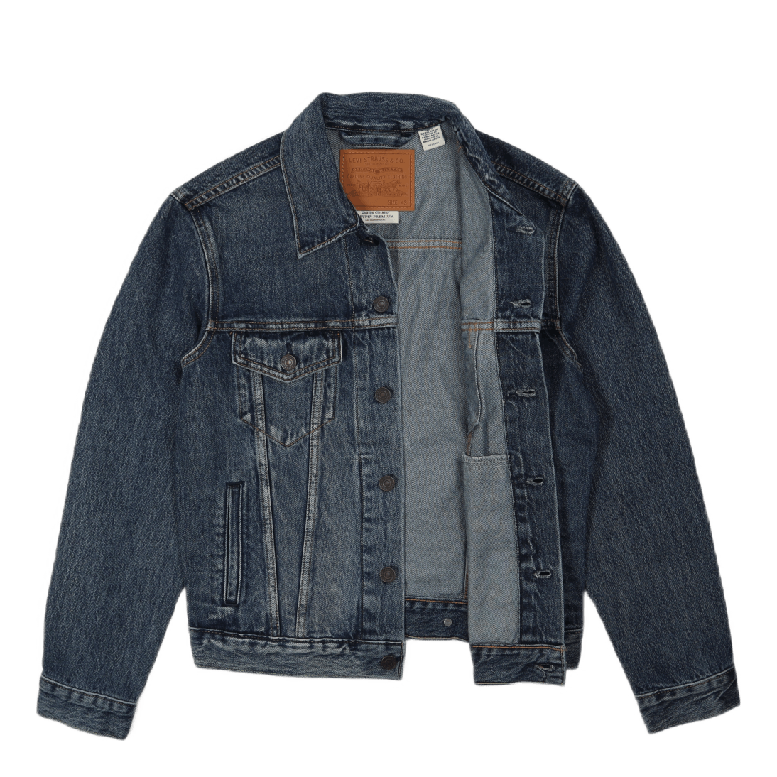Levi's Redtab The Trucker Jacket Broadway Te Haystack