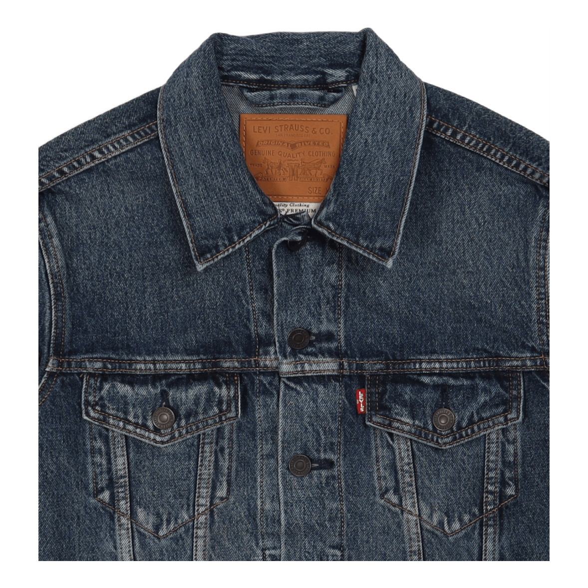 Levi's Redtab The Trucker Jacket Broadway Te Haystack