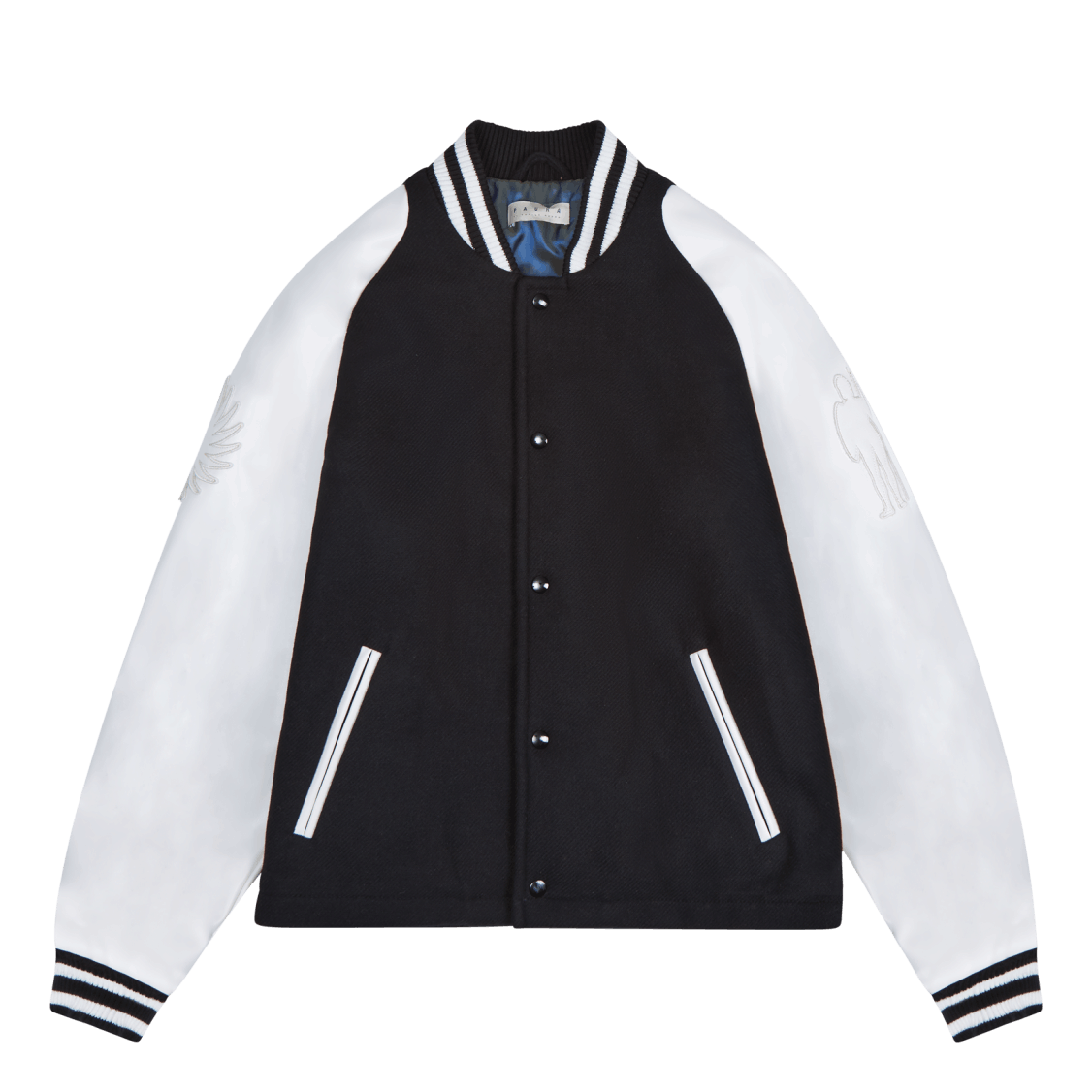 Paura Di Danilo Thomas Jacket Black - white