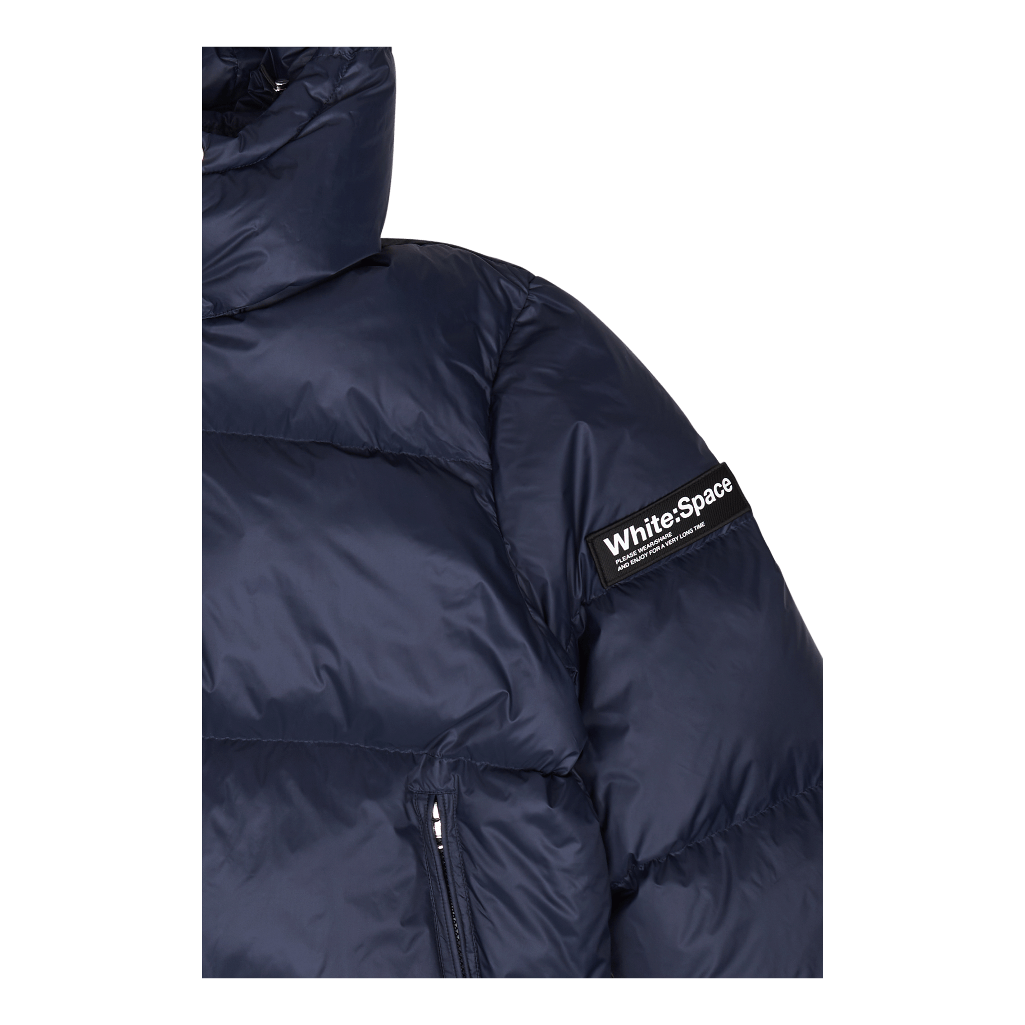 White:space Scott Down Jacket Navy