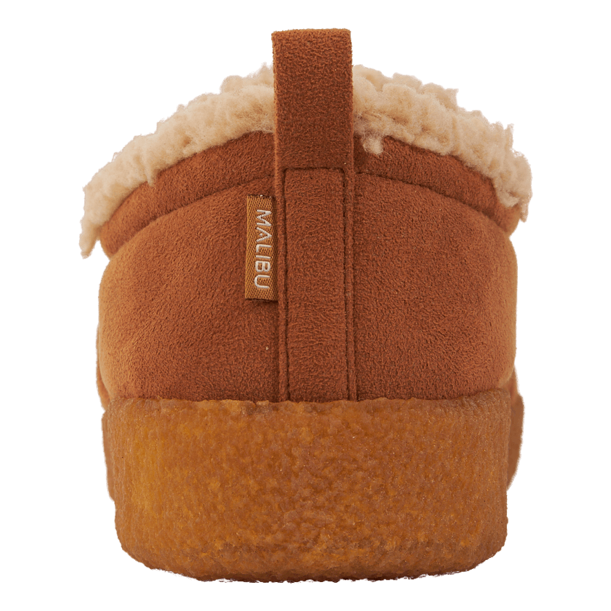 Malibu Sandals Colony Vegan Suede Moc - Walnu Multi