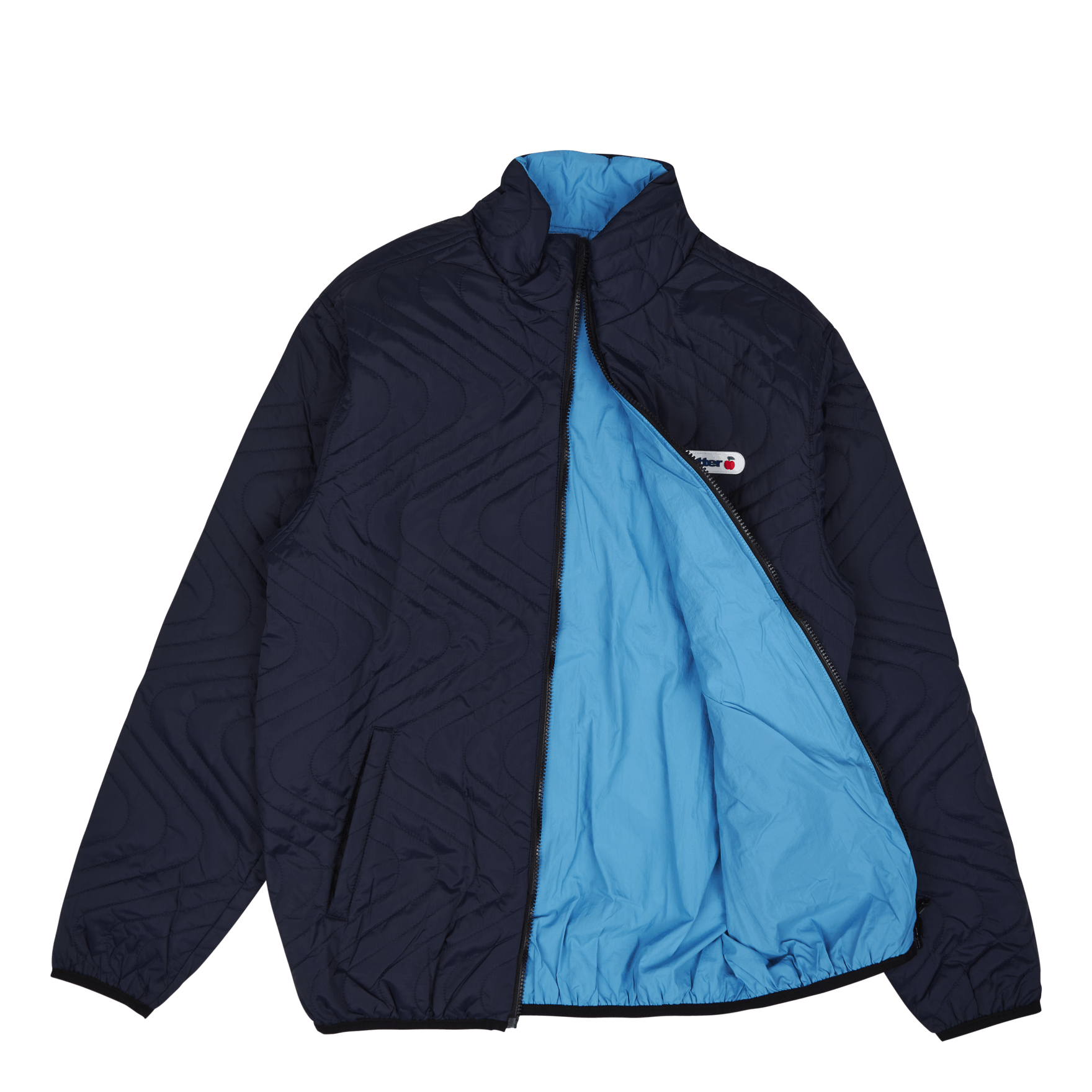 Butter Goods Quilted Reversble Jacket Navy/blue