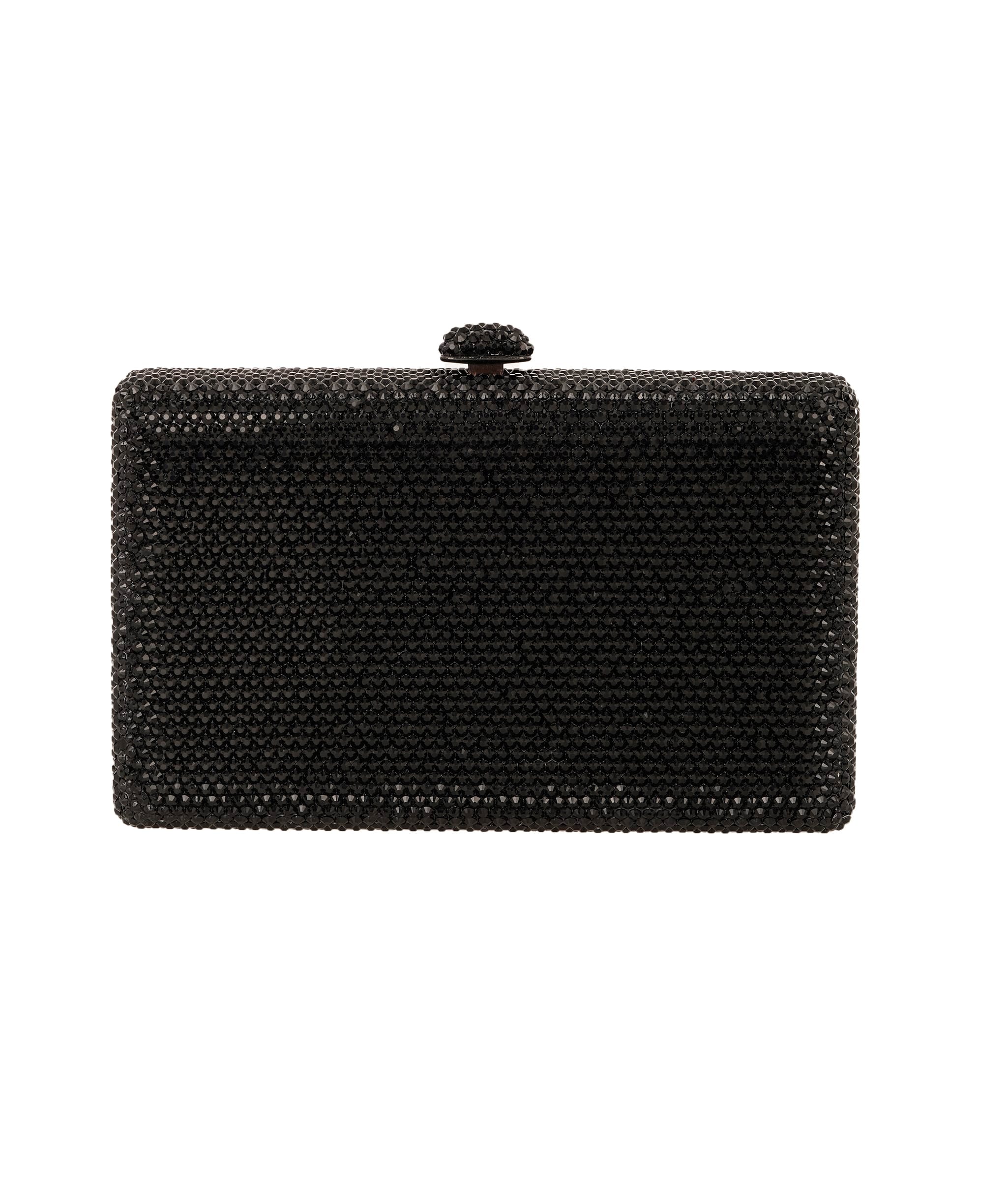 Ruya Customisable RÜYA Small Box bag with a black crystal finish and evil eye motif design AKC0735