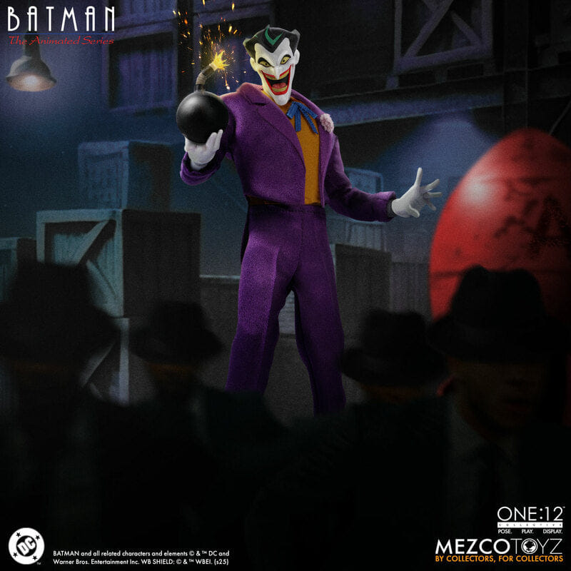 Mezco One 12 Batman: The Animated Series Joker Action Figure