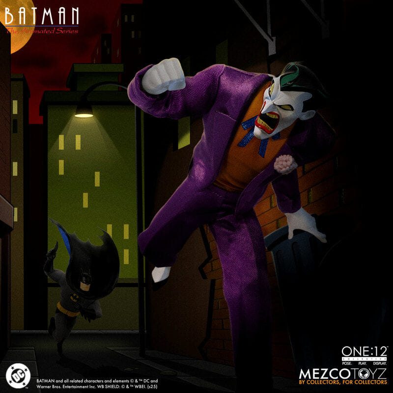 Mezco One 12 Batman: The Animated Series Joker Action Figure