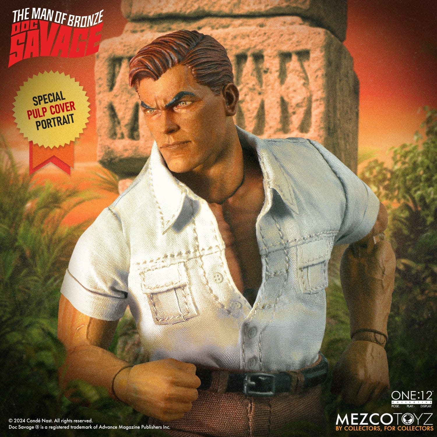 Mezco One 12 Doc Savage Deluxe Edition Action Figure