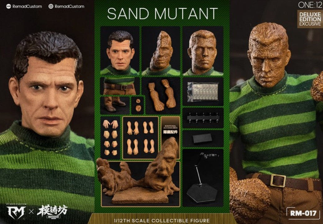 3RD PARTY Remad Custom 1/12 Sand Man RM - 017 Deluxe Action Figure