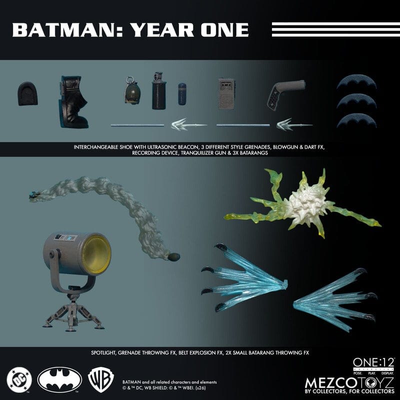 Mezco **Pre Order**Mezco One 12 Batman: Year One Action Figure