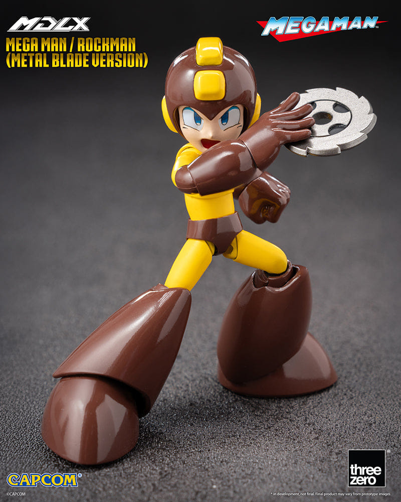 Threezero Mega Man Rockman (Metal Blade Version) MDLX Action Figure