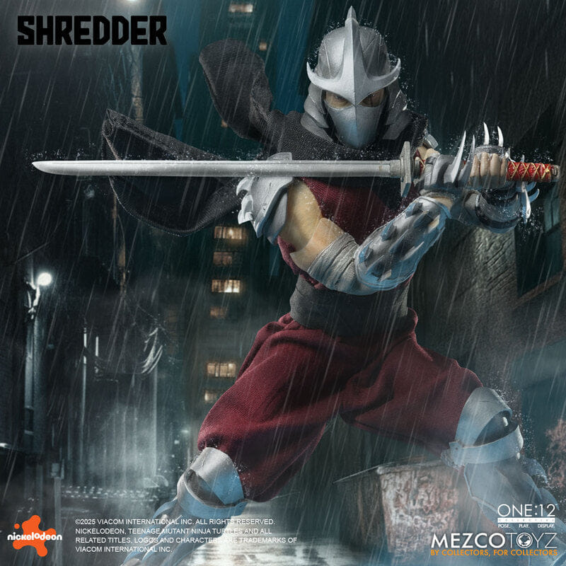Mezco **Pre Order**Mezco One 12 TMNT Shredder Action Figure