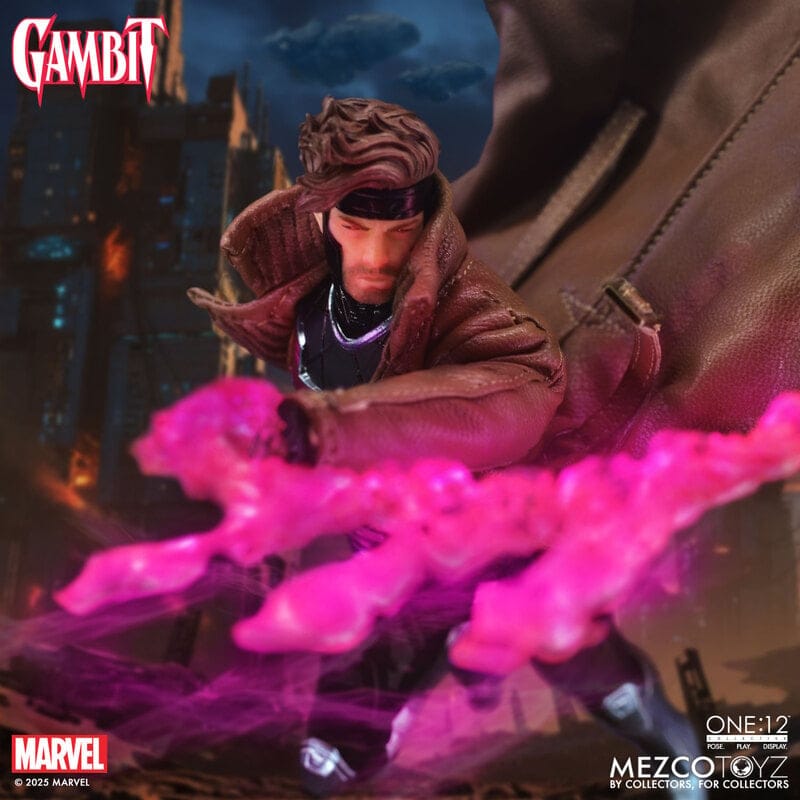 Mezco **Pre Order**Mezco One 12 Marvel Gambit Action Figure