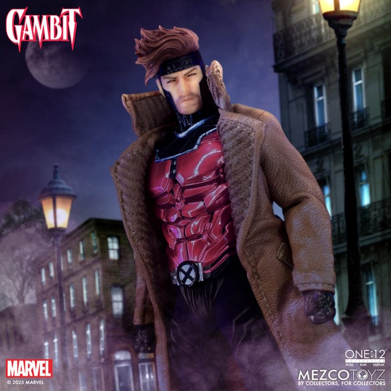 Mezco **Pre Order**Mezco One 12 Marvel Gambit Action Figure