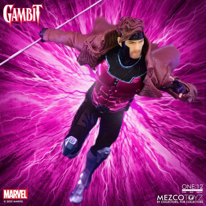Mezco **Pre Order**Mezco One 12 Marvel Gambit Action Figure
