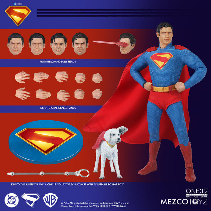 Mezco **Pre Order**Mezco One 12 Superman (2025) Action Figure