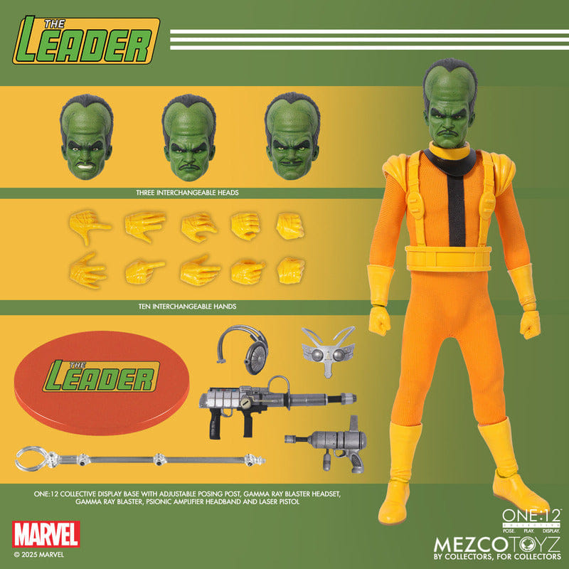 Mezco **Pre Order**Mezco One 12 Marvel The Leader Action Figure