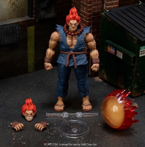 Hasbro Toys Jada Toys Ultra Street Fighter II Akuma Action Figure