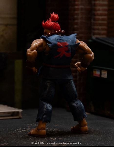 Hasbro Toys Jada Toys Ultra Street Fighter II Akuma Action Figure