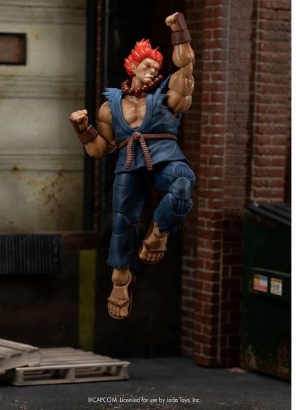Hasbro Toys Jada Toys Ultra Street Fighter II Akuma Action Figure