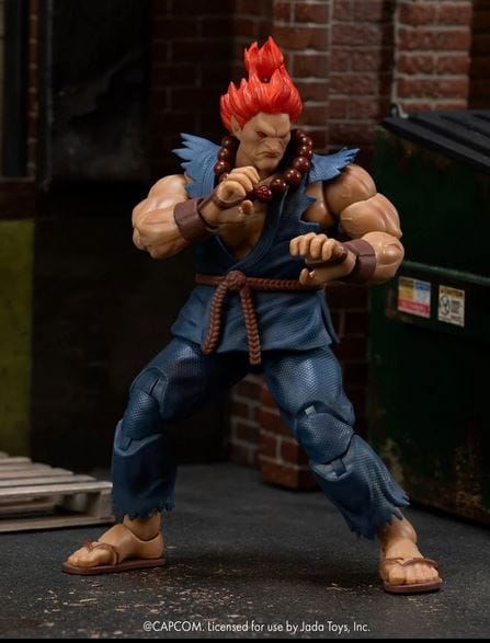 Hasbro Toys Jada Toys Ultra Street Fighter II Akuma Action Figure