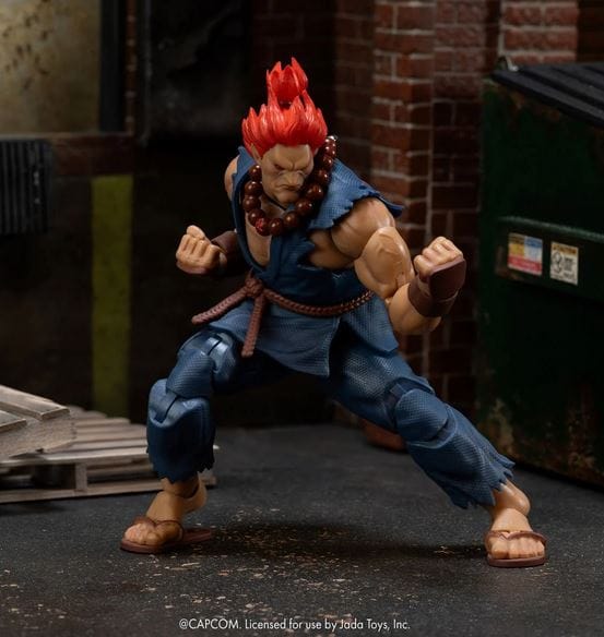 Hasbro Toys Jada Toys Ultra Street Fighter II Akuma Action Figure