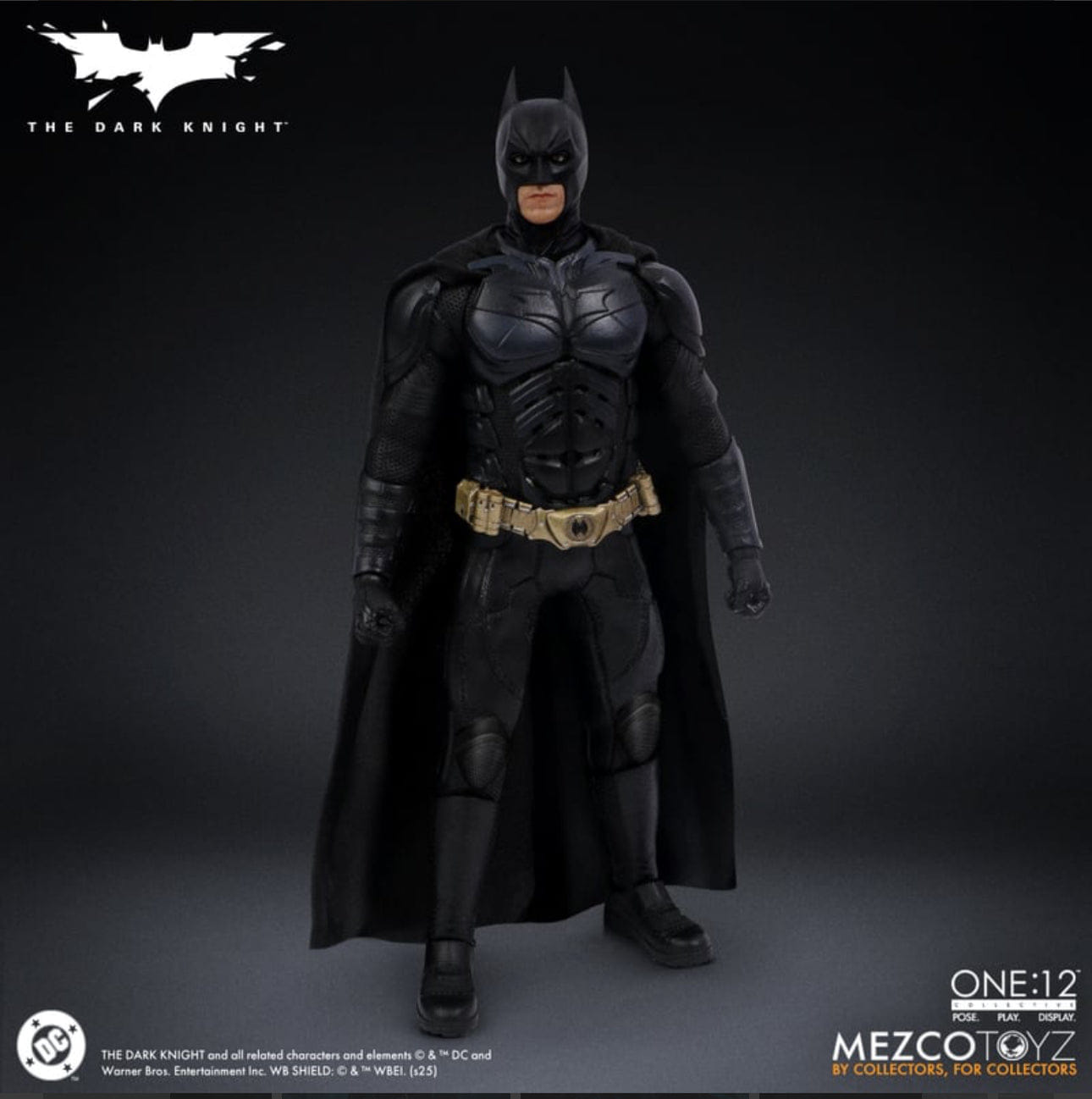 Mezco **Pre Order**Mezco One 12 The Dark Knight: Batman Action Figure