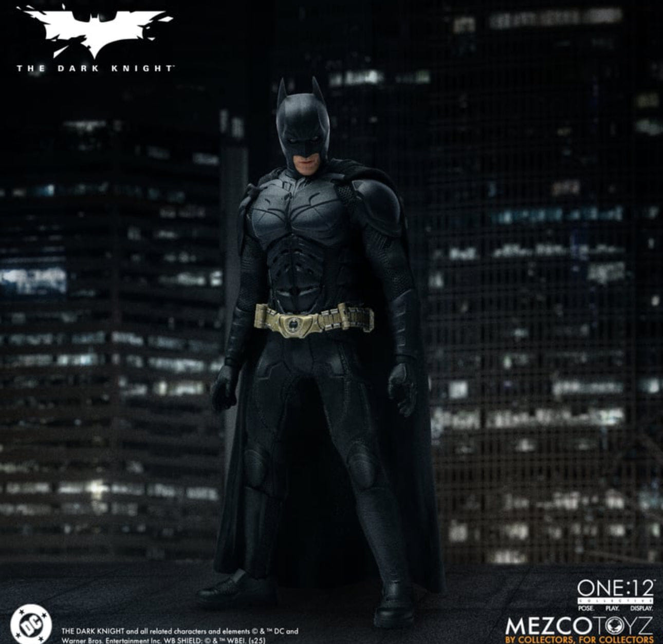 Mezco **Pre Order**Mezco One 12 The Dark Knight: Batman Action Figure
