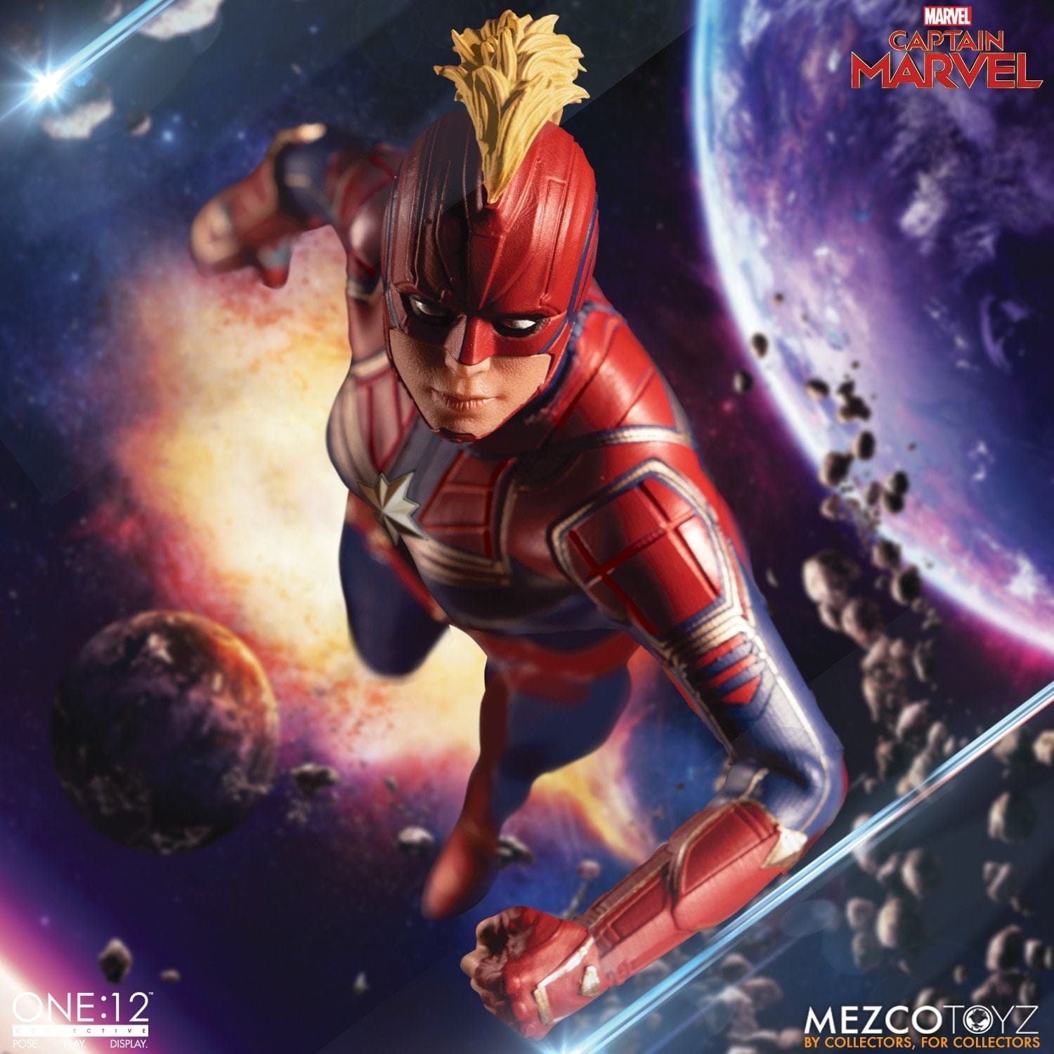 Mezco One 12 Captain Marvel Action Figure