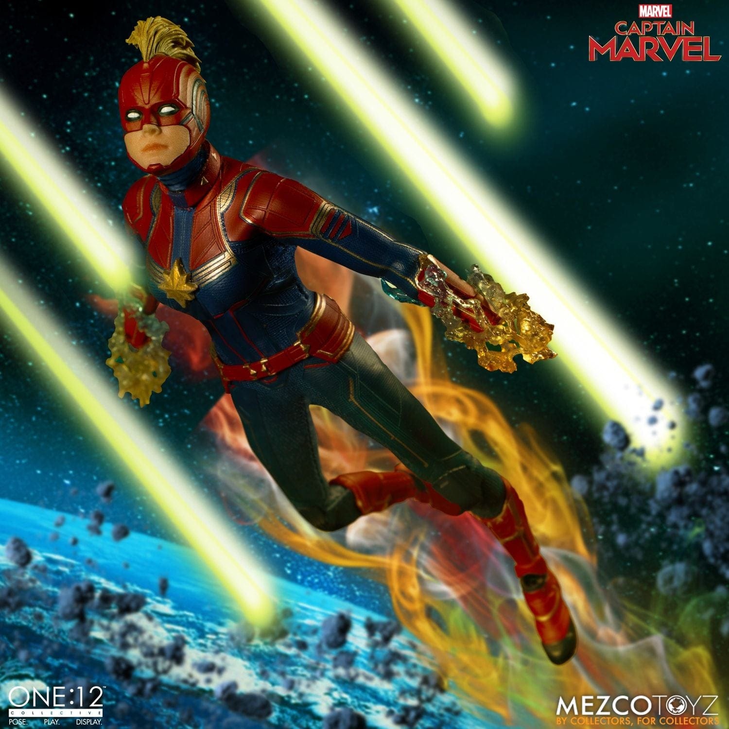 Mezco One 12 Captain Marvel Action Figure