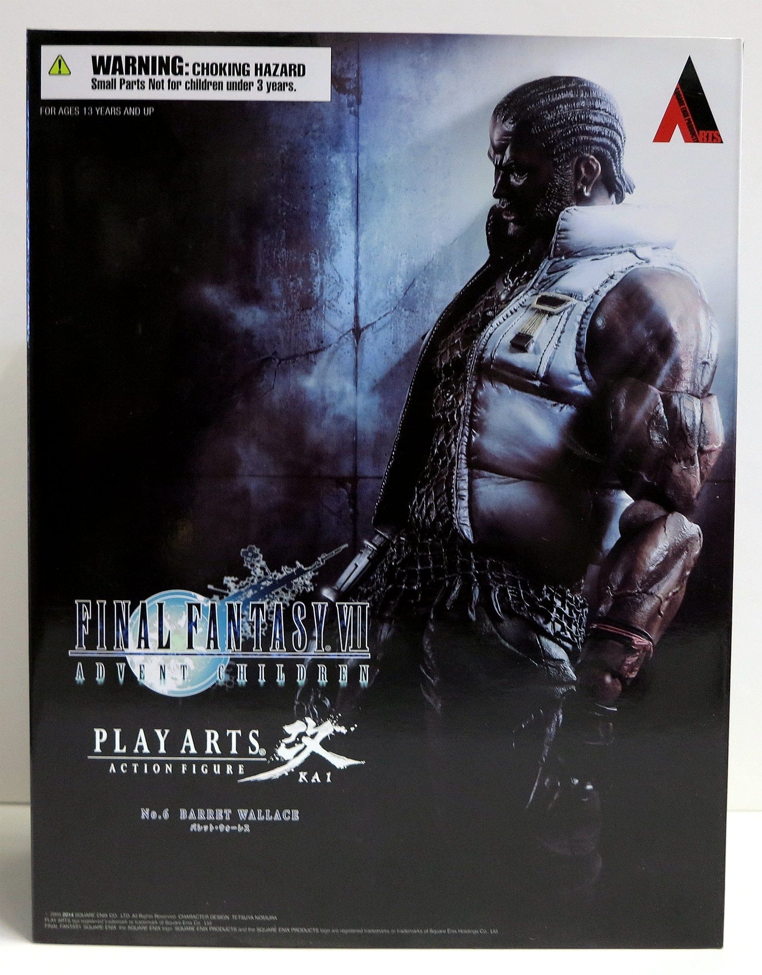 Square Enix Final Fantasy VII Advent Children Barett Wallace Play Arts Kai Action Figure