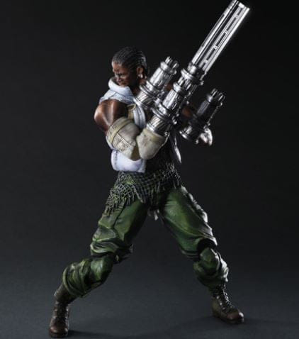 Square Enix Final Fantasy VII Advent Children Barett Wallace Play Arts Kai Action Figure