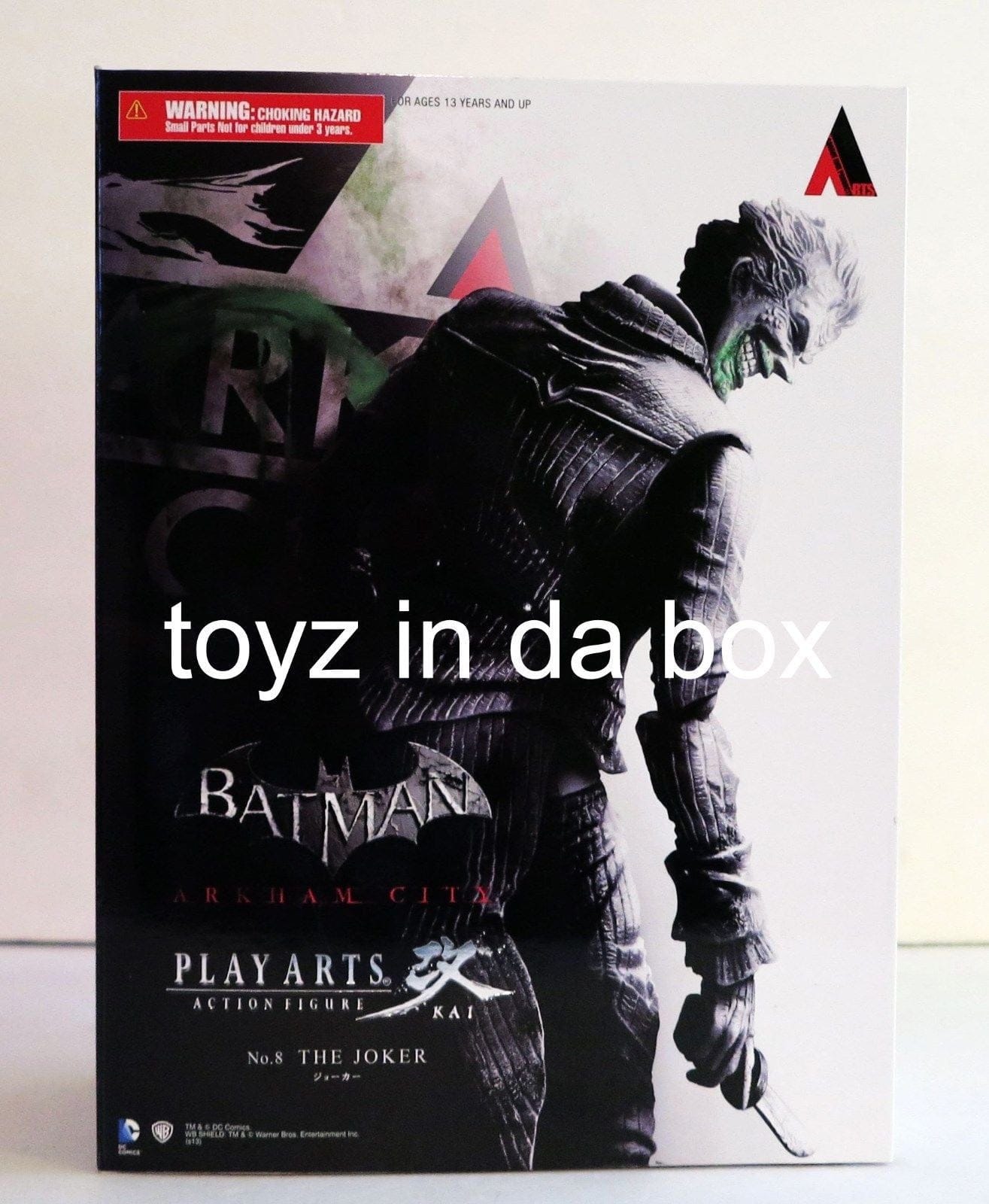 Square Enix Batman Arkham City The Joker Play Arts Kai Action Figure