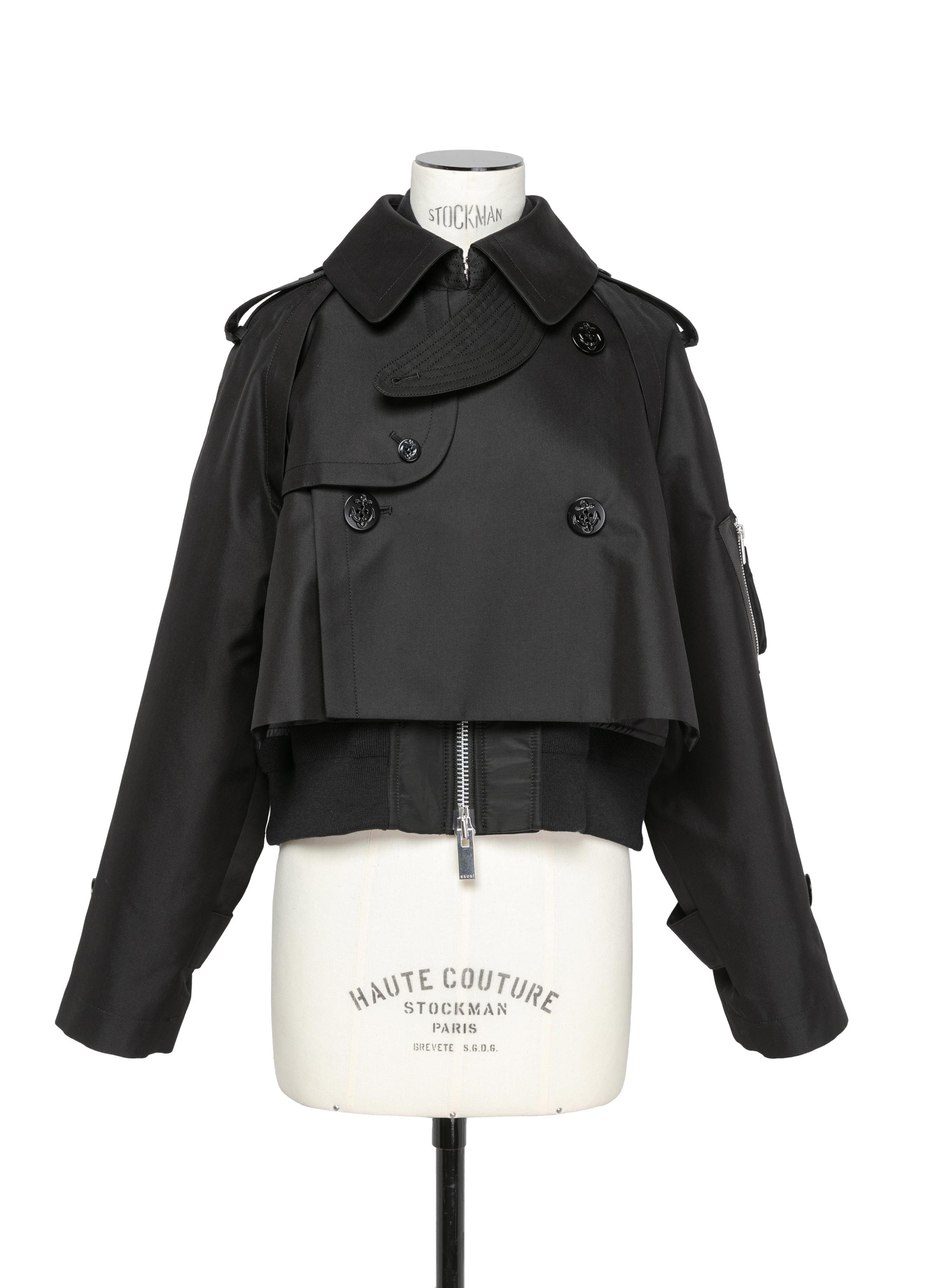 GABARDINE Cotton Gabardine x Nylon Twill Blouson