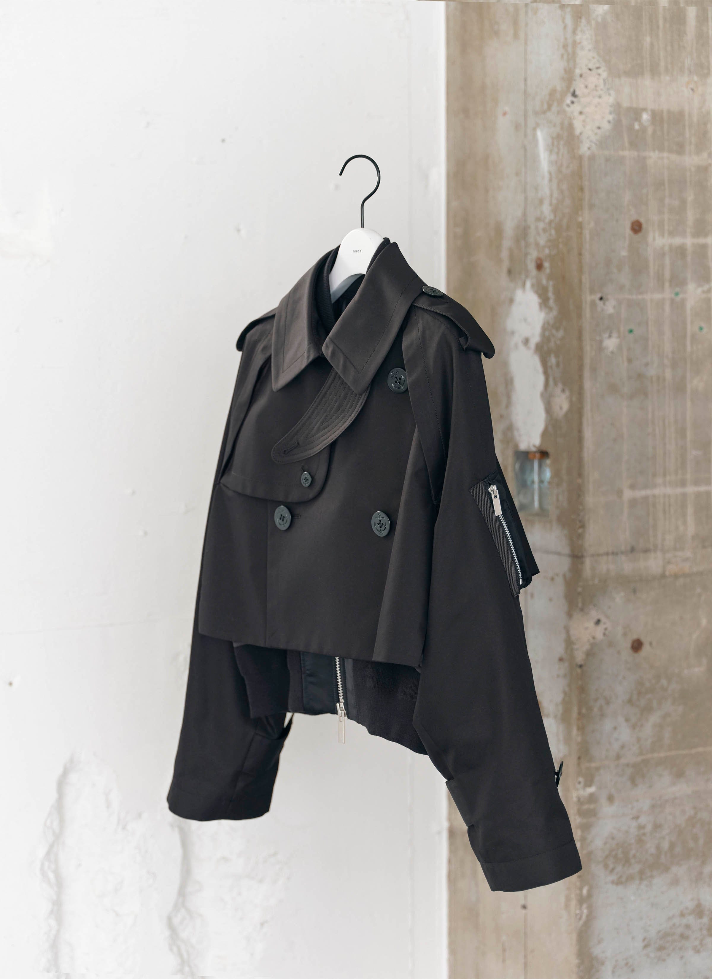 GABARDINE Cotton Gabardine x Nylon Twill Blouson