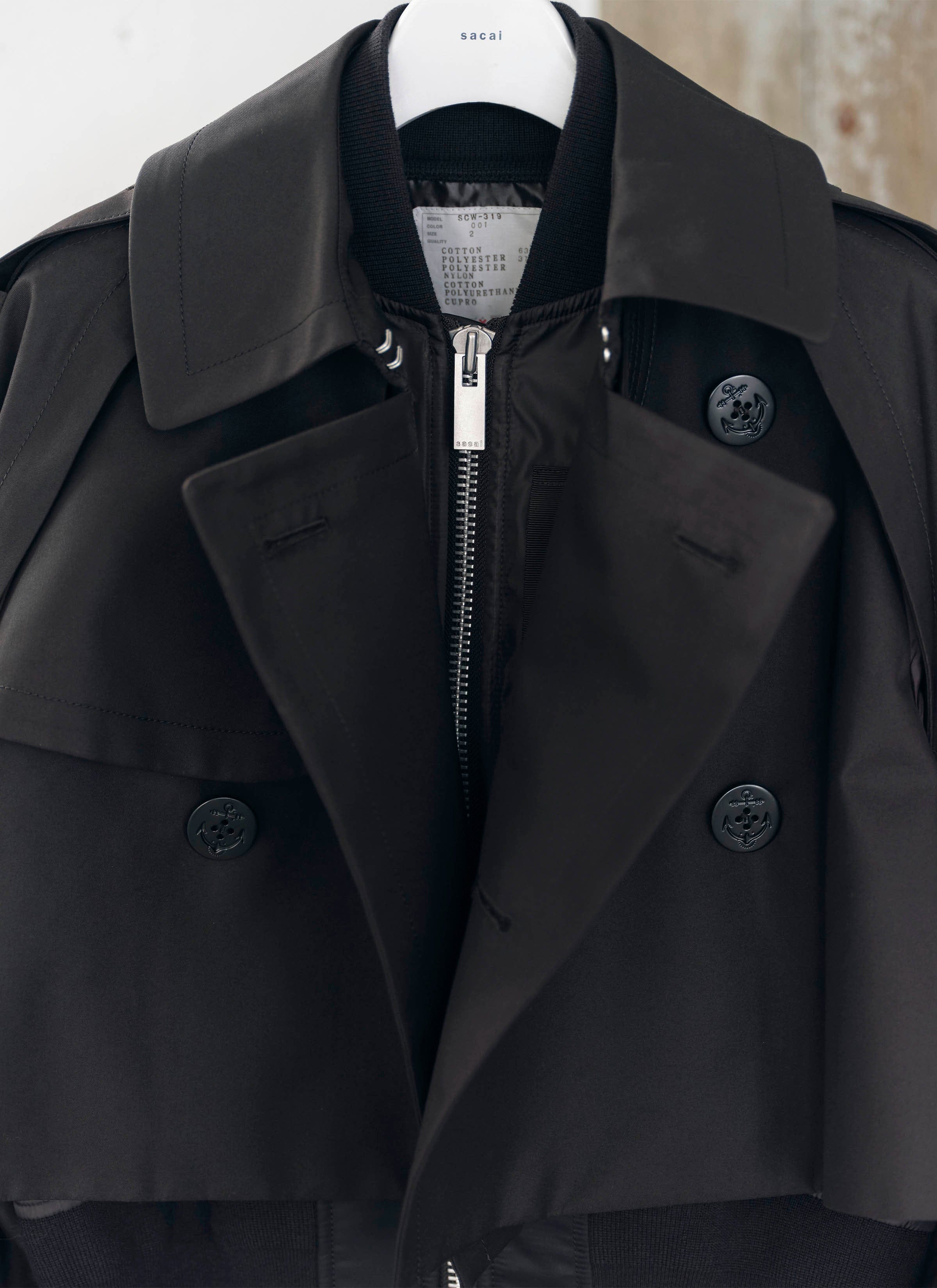 GABARDINE Cotton Gabardine x Nylon Twill Blouson