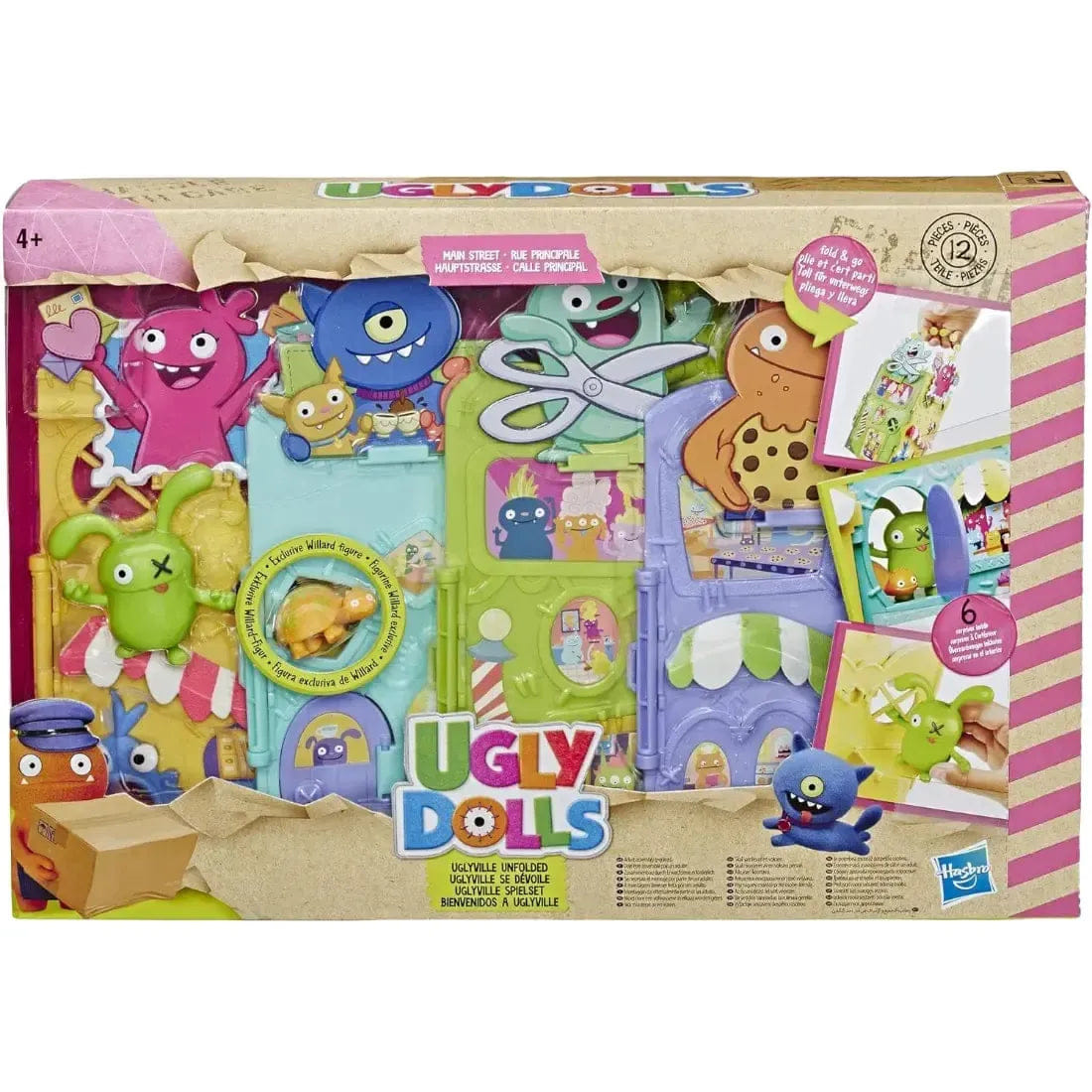 Hasbro UglyDolls - Uglyville Unfolded Main Street Playset with Exclusive Willard Figure - Hasbro (2019)