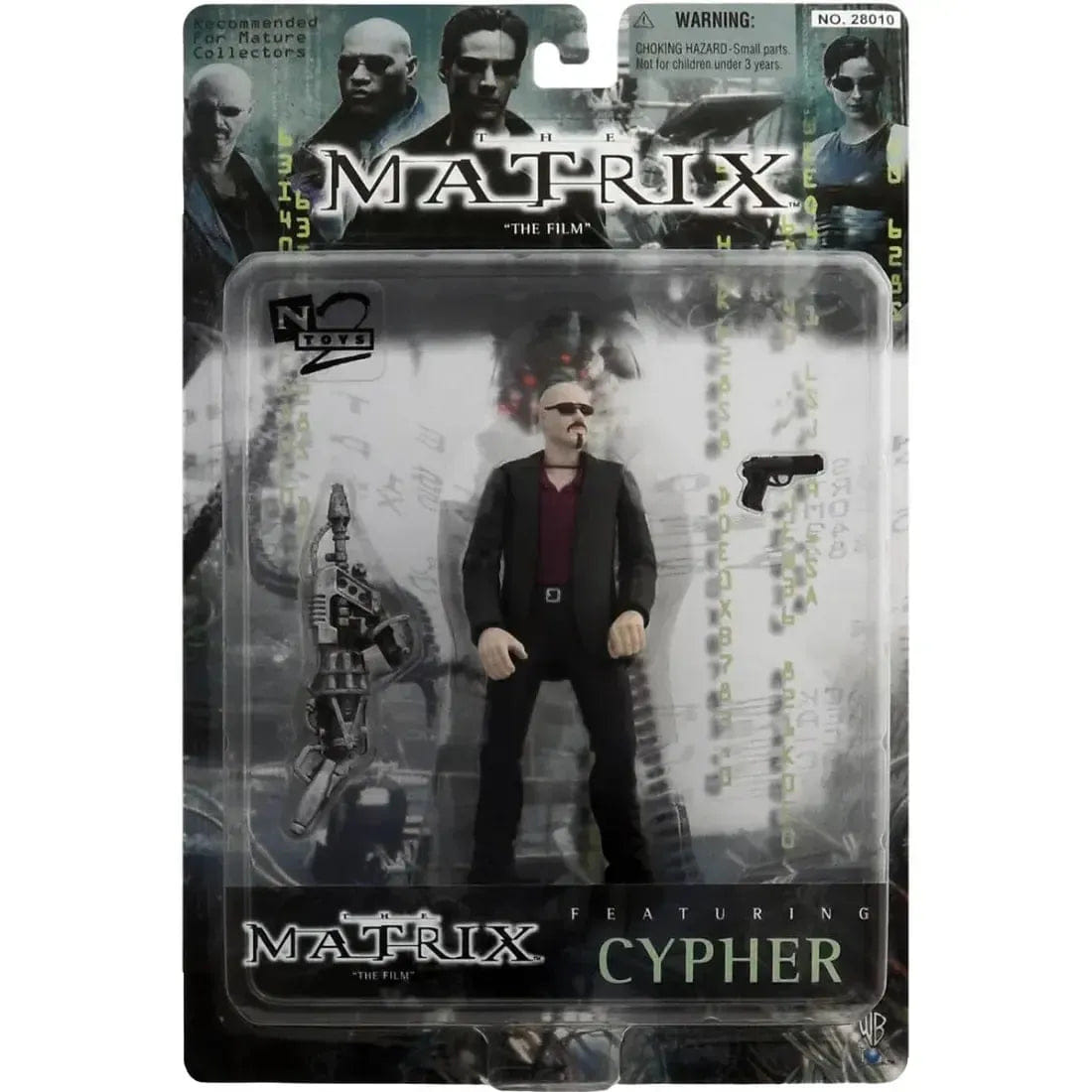 N2 Toys The Matrix - Cypher Action Figure (5.5") - N2 Toys - The Film Series - (1999)