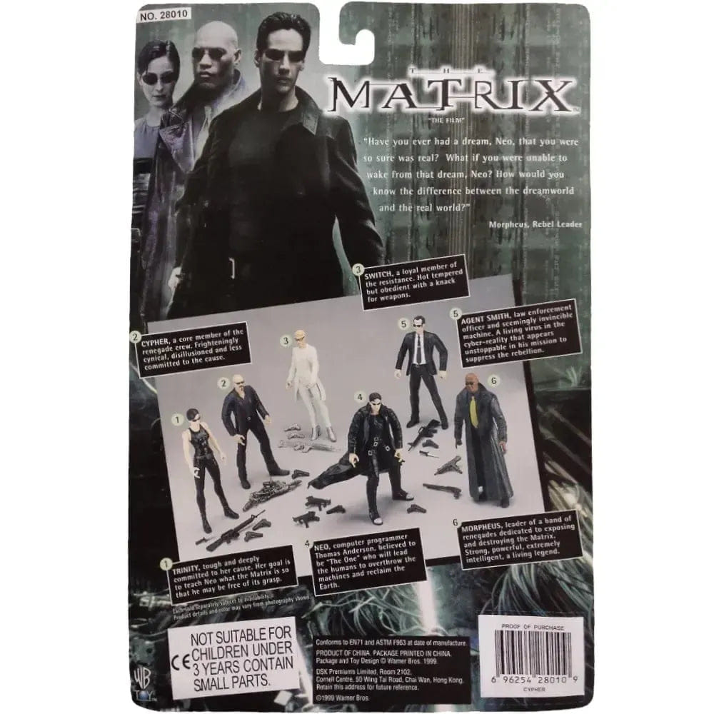 N2 Toys The Matrix - Cypher Action Figure (5.5") - N2 Toys - The Film Series - (1999)