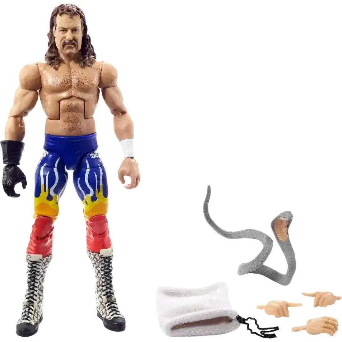 Mattel WWE [Legends] - Jake The Snake Roberts Action Figure (7") - Mattel - Elite Collection Series 13