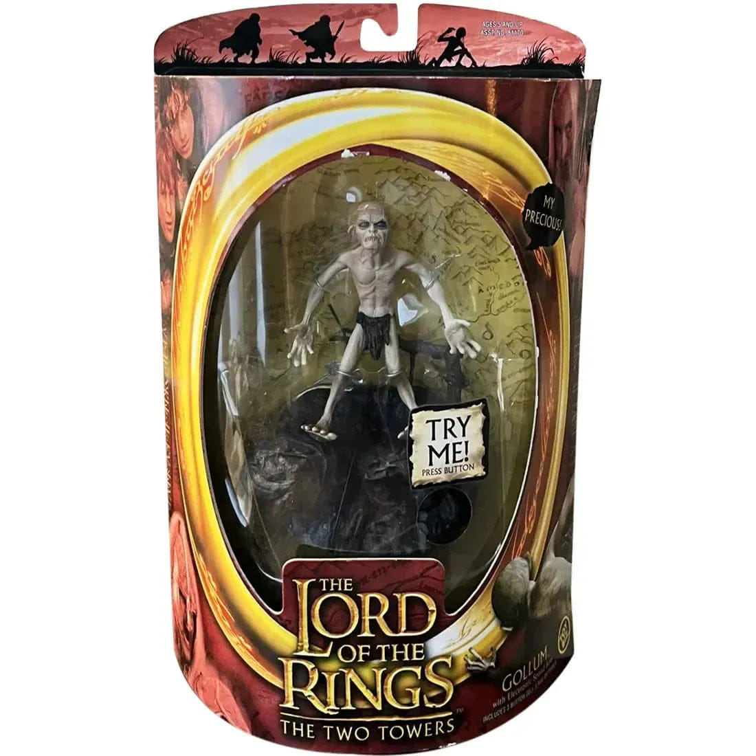 Toy Biz The Lord of the Rings: The Two Towers - Gollum Action Figure (6") - Toy Biz