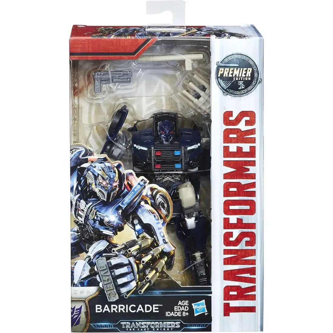 Hasbro Transformers: The Last Knight - Barricade Action Figure (5", Deluxe Class) - Hasbro - Premier Edition Series