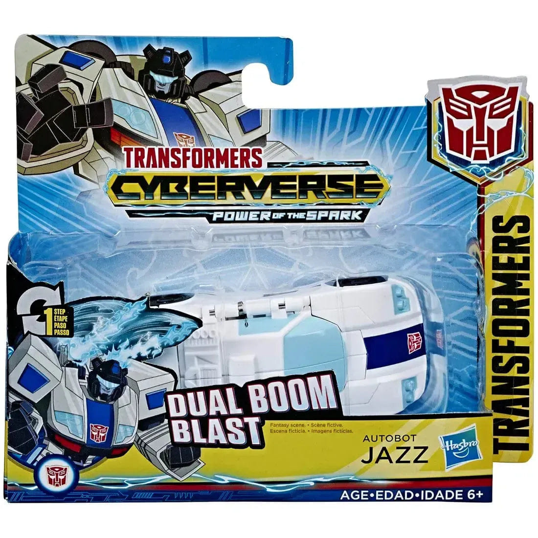 Hasbro Transformers: Cyberverse - Autobot Jazz Action Figure (4.25") - Hasbro - Power of the Spark Series